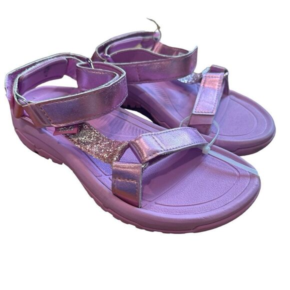 Revolve Teva X Christian Cowan Hurricane XLT2 Glitter Velcro Strap Sandals - Picture 7 of 12